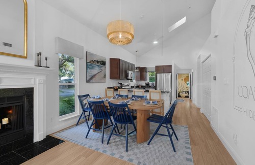 St. Augustine House | Coastal Hideaway: Your Seaside Adventure 3 bedroom home with outdoor firepit!