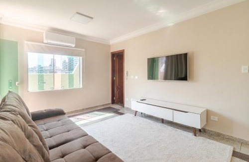 Boqueirao Apartment | Cobertura com Piscina e churrasqueira Privativas em Santos - 100m da praia Boqueirão