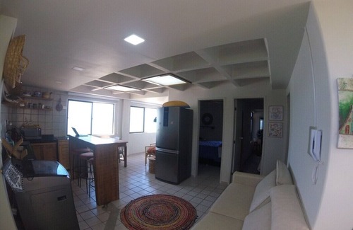 Cotovelo Apartment | Cobertura pé na Areia Praia de Cotovelo Local Ideal Para Kitesurf e Surf