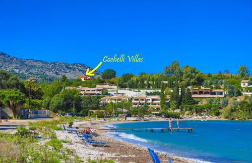 Petaleia Apartment | Cochelli Upper Pool Walk to beach AC WiFi