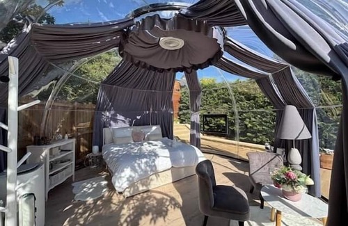 Bathernay Bed & Breakfast | CollinéA La Bulle StelléA Sleep under the stars!
