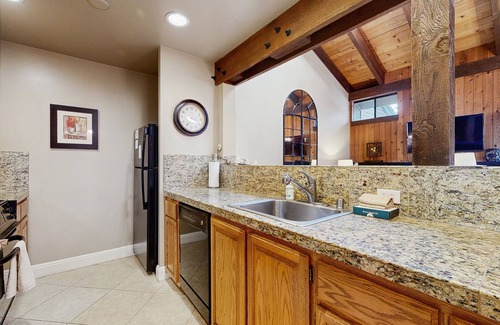 South Lake Tahoe House | Come home to an airy escape with a stone fireplace near Ski Run Marina/Heavenly