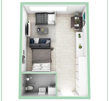 Tampere House | Come in! "Värjäri" Stunning studio in newly built building in Pyynikki area!