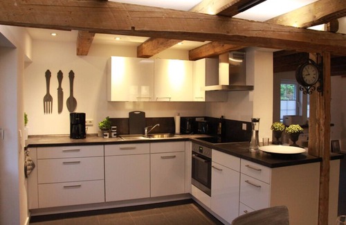 Eslohe House | Comfort in complete privacy 4 DZ 4 bathrooms, fireplace and sauna with outdoor area