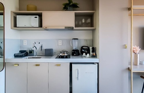 Jardim Oceania Apartment | Comfort Studio facing the sea