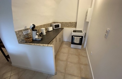 Marsanne Apartment | Comfortable apartment in Drôme Provençale. Private green space.