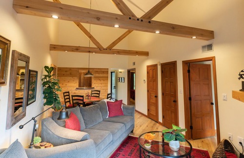 Chalet Village Condo | Comfortable, classy condo with view of Mt. LeConte