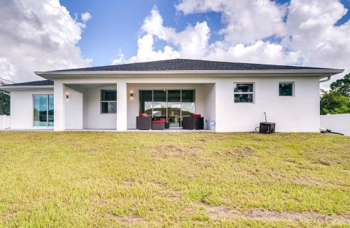 Westminister House | Comfy Lehigh Acres Getaway with Yard and Fireplace