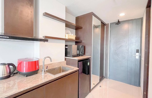 By Pass Ngurah Rai Apartment | Compact And Nice Studio (No Kitchen) Apartment Skales Residence Nusa Dua Bali