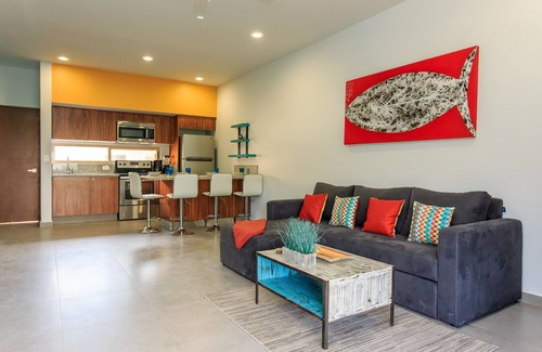 Zama Apartment | Condo Complex with an Alluring Pool & Tropical Vibes by Stella Rentals