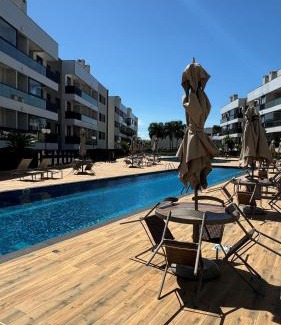 Cachoeira do Bom Jesus Apartment | Condomínio Resort, Praia e Conforto em Floripa