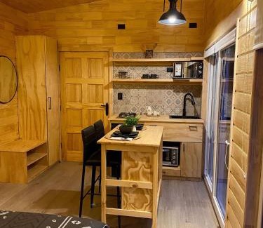 Puerto Varas Resort | Container con tina temperada