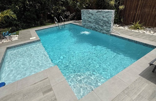 Hato Abajo Apartment | Coqui Town, A Tropical Oasis. 2BR, Solar panels & Pool in Arecibo