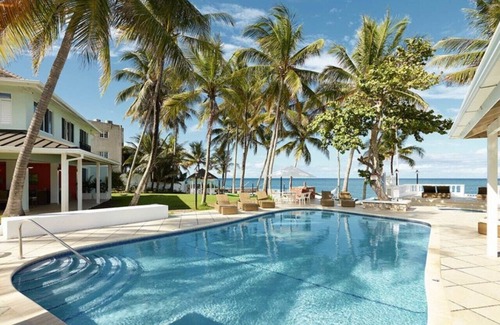 Tower Isle Villa | Coral Cay Villa Beachfront Retreat Pool, Panoramic Ocean Views & Modern Design