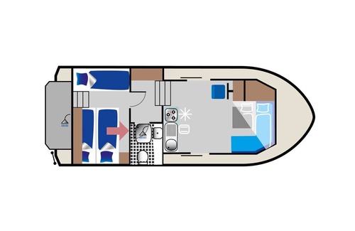Niderviller Boat Rental | Cormorant 940 - Kuhnle-Tours Niderviller