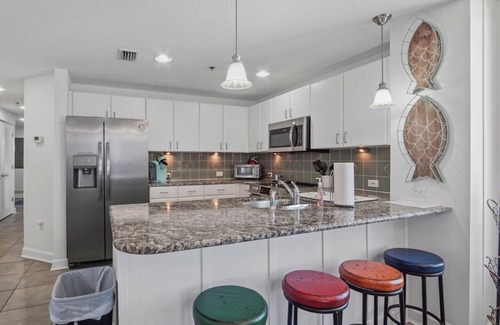 Panama City Beach Condo | Corner unit, incredible views and huge balcony. 3BR gulf front! Pets okay.