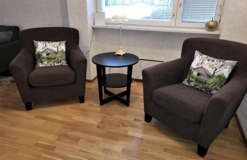 Narpes Apartment | Cosy 1 bedroom apartment with terrace and sauna, best location