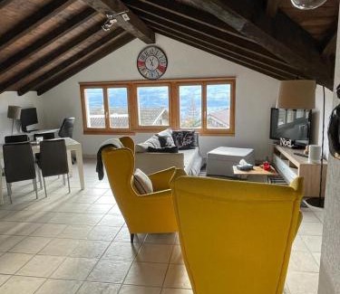 Chandolin-près-Savièse Apartment | Cosy and quiet private place in Central Valais