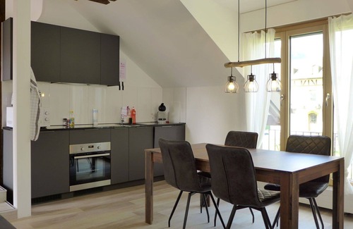 Central Interlaken Apartment | Cosy apartment for 2 guests with WIFI, TV and patio