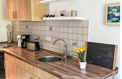 Sudarle Apartment | Cosy apartment for 2 guests with WIFI, TV, terrace and pets allowed