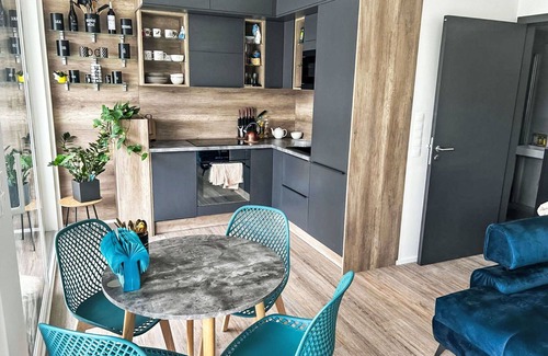 Vrchlabi Apartment | Cosy apartment for 4 guests with WIFI, TV and balcony