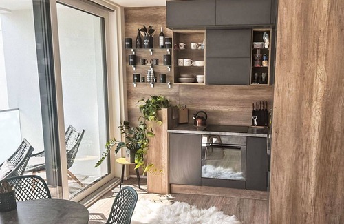 Vrchlabi Apartment | Cosy apartment for 4 guests with WIFI, TV and balcony