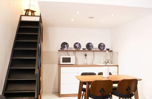 Strasbourg -Saint-Denis Apartment | Cosy Appartement Studio Moderne Mezzanine - 4P
