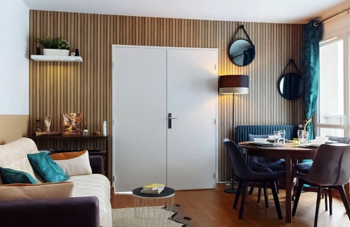 Noisy-le-Grand Apartment | Cosy&Chill Apartment Near Disney and Paris - 3min from train station