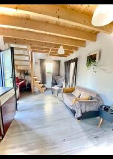 Bazenville Ski Chalet | Cottage balnéo vue mer