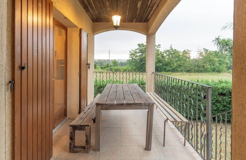 Chambonas House | Cottage 'Les Sources Gîte Sauvignon' with Shared Pool, Private Garden and Air Conditioning
