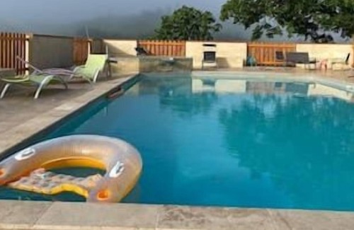 Cazals-des-Bayles House | Cottage with Jacuzzi, Le Pommier,. View of nature and the Pyrenees. Swimming pool, Mirepoix