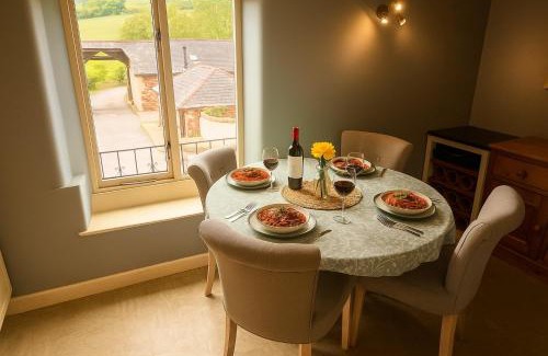 Liverton House | Countryside converted barn with hot tub and one parking space