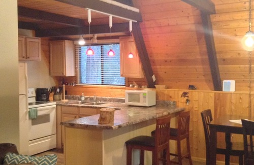 Overgaard Cabin | Cozy A Frame on 1 acre beautiful ponderosa and piñon pines, and junipers.