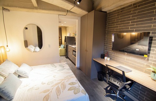 Suramericana Hotel | Cozy apartment with city view