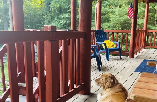 McHenry House | Cozy Cabin, close to Wisp w Firepit, Pool Table, Pets!