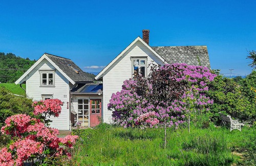 Kvinnherad House | Cozy cottage on a large, secluded property.