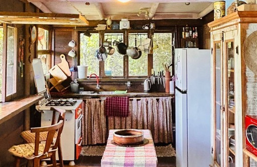 Monte Verde Cabin | Cozy Eco House in the middle of the Atlantic Forest of Florianópolis