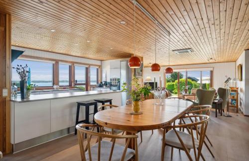 Handrup Strand House | Cozy Holiday Home With Panoramic Views Over Ebeltoft Vig