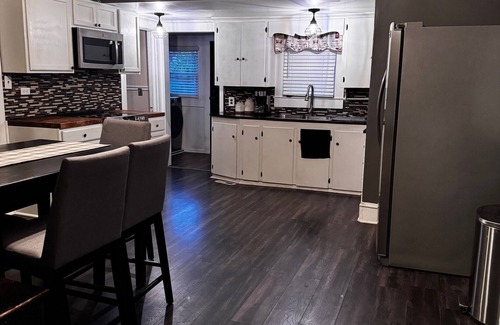 Kannapolis House | Cozy house, Fenced in backyard w/firepit & swing. Minutes from Downtown
