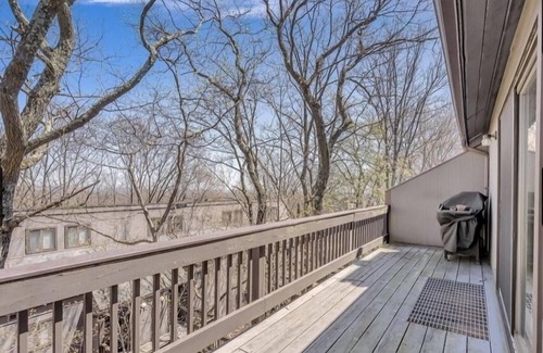 Village at Camelback House | Cozy Lux Poconos Mountain Cabin on Camelback Mountain Near Outlets & Waterparks.