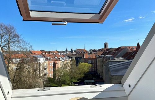 Midtbyen Apartment | Cozy penthouse apartment located on Frederiksbjerg in Aarhus c