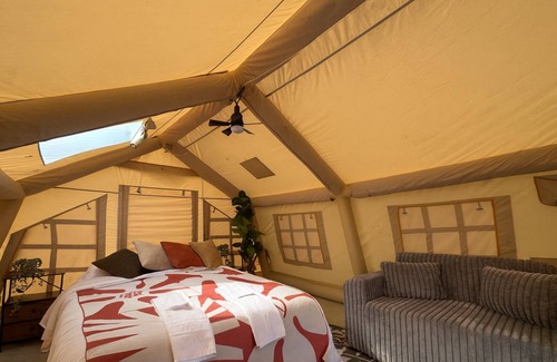 Stettler Other | Cozy Safari Tent at Prairie Junction