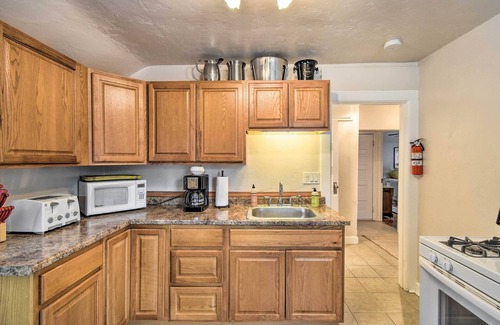 Elkhart Lake Apartment | Cozy Unit w/Patio: Walk to Dining, Lake Elkhart!