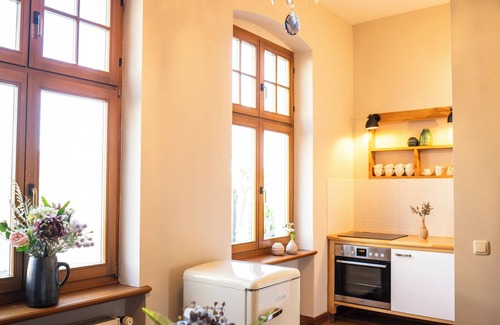 Bruel Apartment | Cozy vacation apartment for up to 4 people on the first floor of a manor house