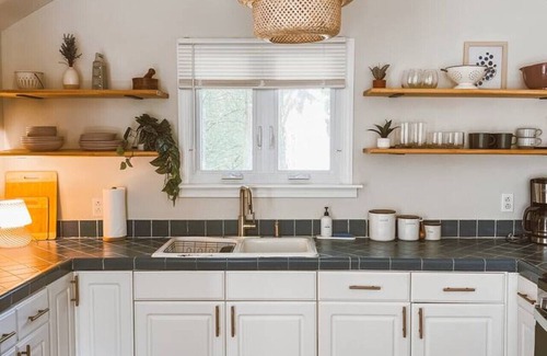 Gaylordsville Cabin | Creek Side Cabin with Wood Fired Hot Tub and Fire Pit