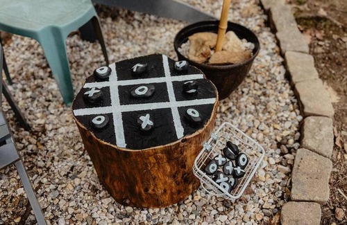 Gaylordsville House | Creek Side Cabin with Wood Fired Hot Tub and Fire Pit