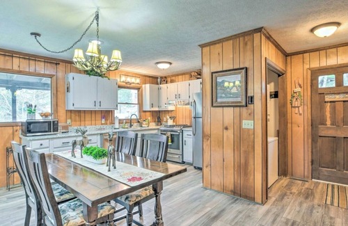 Maggie Valley House | Crystalwood-Cozy Cabin w/Fantastic Views+Creek! Easy Year Round Access!