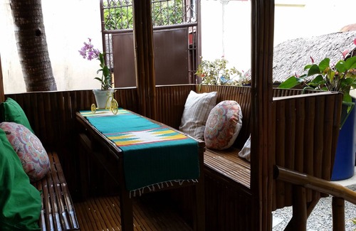 Roxas Cottage | Cute, cool Green Kubo near the beach