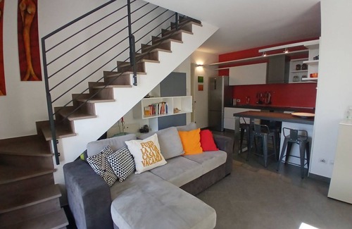 Pinarella Apartment | CV002 - Cervia, new two-room apartment with large terrace and parking space