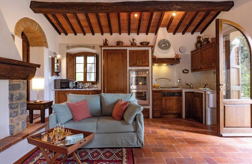 Castellina in Chianti House | Cypress trees 2 - Old stone house with pool and breathtaking views